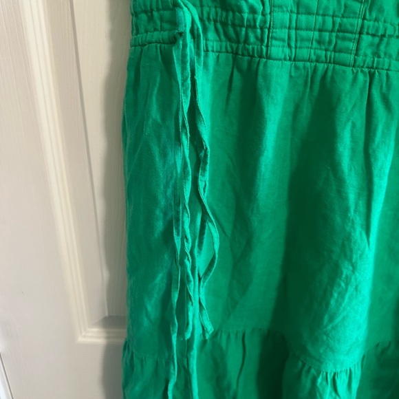 Nanette Lapore Linen Blend Dress 3/4 Sleeve Green Sz 6 (see photos& description) - Picture 3 of 7